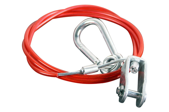 Sikkerhetswire med gaffel