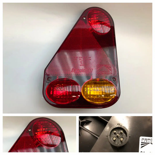 Baklykt Asp”ck Earpoint 3 - Venstre m/t†kelys