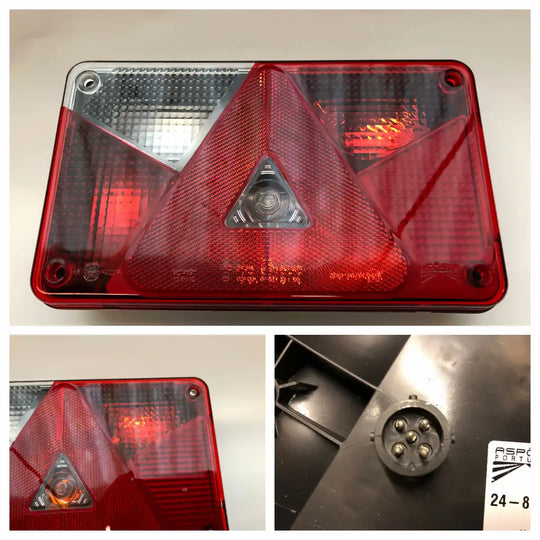 Baklykt Asp”ck Multipoint 5 - H›yre m/t†kelys