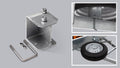 Reservehjulsholder 80mm