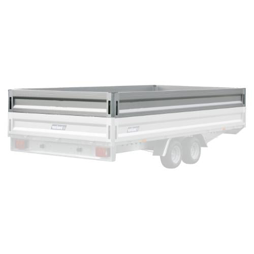 EHS alu 420 x 180 x 35 cm - Pro-line, ny profil (montert)