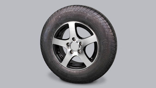 Dekk m/alufelg 185R14C