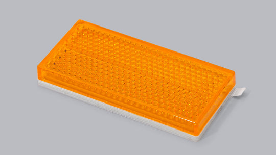 Refleks gul 62x45mm, selvklebende